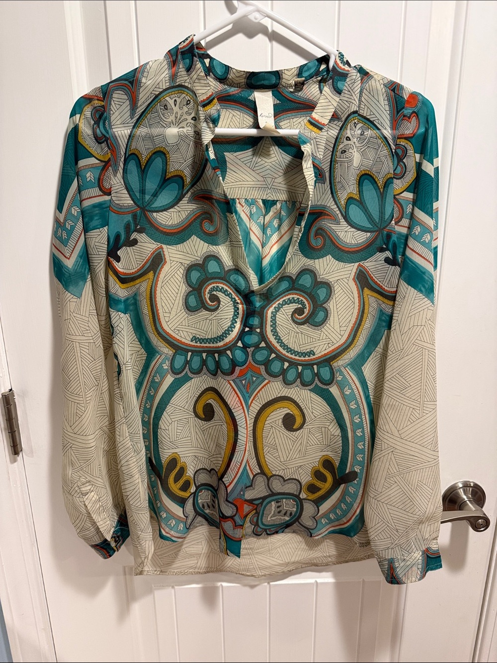 Konrad & Joseph Sheer Blouse, Women's XS